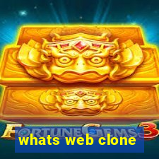 whats web clone